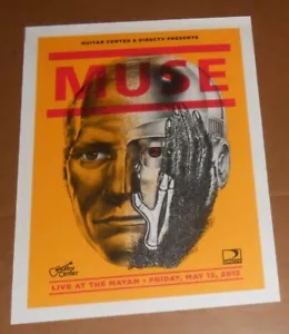Muse Live at the Mayan Tour Poster 2015 Promo Originale 24x18 RARO - Foto 1 di 2