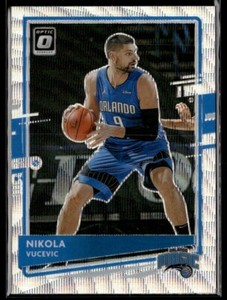 2020-21 Panini Donruss Optic Nikola Vucevic Wave Holo Prizm #130 Magic