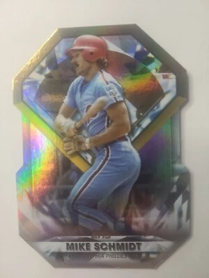 2022 Topps Series 1 MIKE SCHMIDT Diamond Greats Die Cut #DGDC-22 *FSCardz* - Image 1 of 2