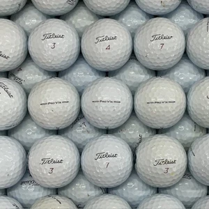 100 Titleist Bulk Pro V1x Golf Balls 2023 AAA Good Condition Free Shipping - Picture 1 of 7