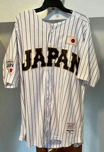 SHOHEI OHTANI #16 JAPAN NATIONAL BASEBALL TEAM TACKLE TWILL ALL GENÄHT TRIKOT NEU MIT ETIKETT - Bild 1 von 6