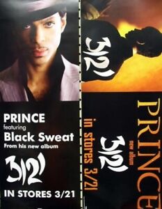 Prince 2006 advance 3121 rare 2 sided promo poster MINT condition NEW old stock