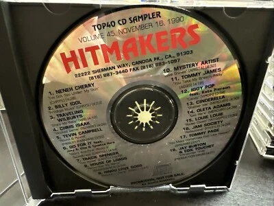 Various Artists: Hitmakers Top 40 Sampler Volume 45 11/16/1990 - Image 1 of 3