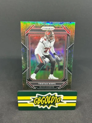 2022 Panini Prizm - Tristan Wirfs #277 Forest Camo Prizm /15 - Image 1 of 2