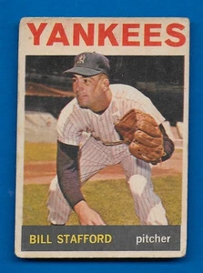 Bill Stafford Yankees 1964 Topps venezolano #299 - Imagen 1 de 2