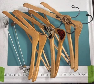 Batts Lt Braun Holz Querlenker Anzug Jacke Hosenbügel 6er Set - Bild 1 von 8