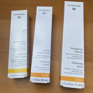 Dr. Hauschka Sonnencreme LSF 10 40ml Gesichtswaschcreme 50ml Reinigungsbalsam 75 - Bild 1 von 9
