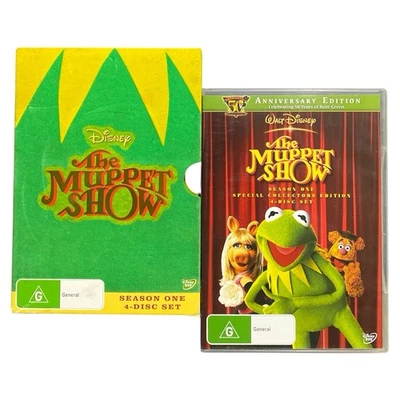 The Muppet Show Season 1 DVD Anniversary Edition Puppets Region 4 Walt Disney - Image 1 of 4