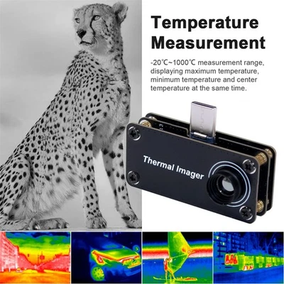 Mini caméra thermique infrarouge IR Imager Type-C pour téléphone mobile Android - Photo 1/4