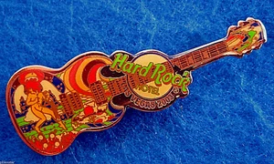 LAS VEGAS ERIC CLAPTON RAINBOW ANGEL GIRL *THE FOOL* GUITAR Hard Rock Cafe PIN - Picture 1 of 1