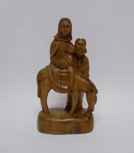 ✅ SCULTURA ARTISTICA SACRA FAMIGLIA VALLE D'AOSTA INTAGLIATA 1900 ANTIQUE - 4083 - Picture 1 of 8