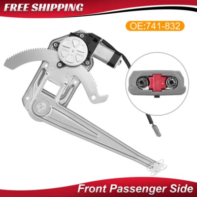 Regulador de ventana eléctrica con motor lado del pasajero delantero para Ford Ranger 1993-2011 Foto 1 de 4