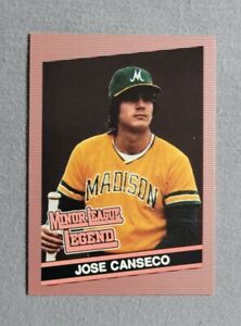 Jose Canseco Minor League Legend Promo 1991 Qty