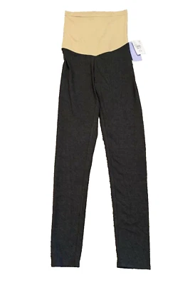 NWD! Motherhood Maternity Gray Full Panel Leggings - Size XS - Image 1 of 4