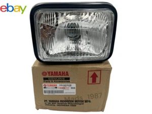 Conjunto de lentes de faros Yamaha RXS RXK RXZ RX115 RX135 NUEVO DE STOCK genuino P/N 31G-84310-00 - Imagen 1 de 15