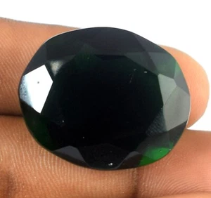 Green Amethyst 43.80 Ct/27 mm Oval Gemstone Certified B88952 Father's Day Offer - Picture 1 of 6