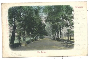 LONDON - THE TERRACE, RICHMOND 1903 Undivided Back Stengel Postcard - Picture 1 of 1