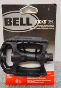 JUEGO DE PEDALES DE BICICLETA UNIVERSAL BELL KICKS 350 SE ADAPTA A 1/2" 9/16". (03) - Imagen 1 de 8