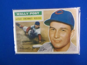 1956 Topps Baseball # 158 Wally Post EX upper right corner ding - Picture 1 of 2