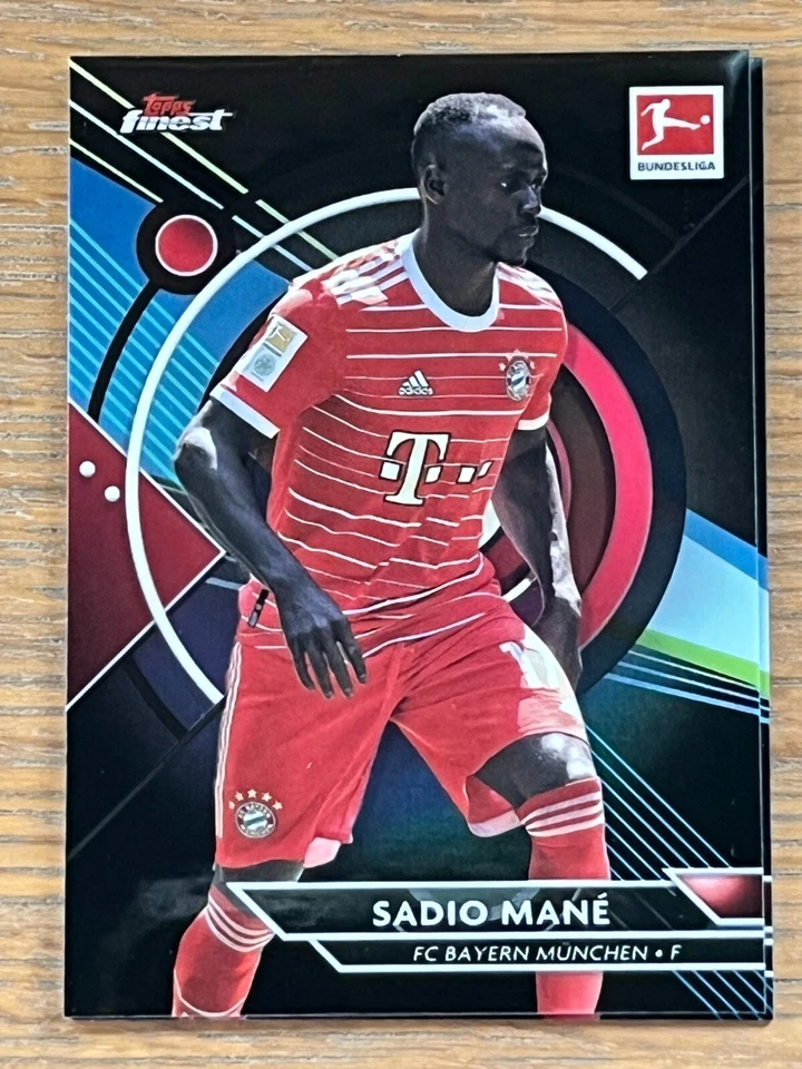 2023 Topps Finest Bundesliga Black & Black Wave Refractor Pick a card #'ed/199 - Image 1 of 1