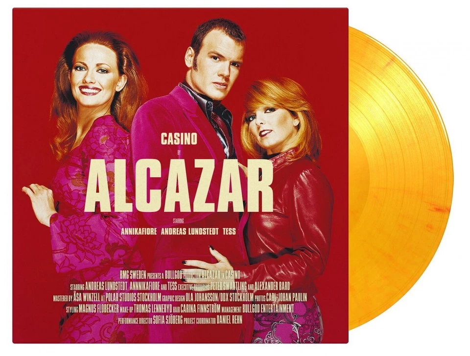 ALCAZAR Casino - LP / Flaming Coloured Vinyl (2022) - Bild 1 von 1