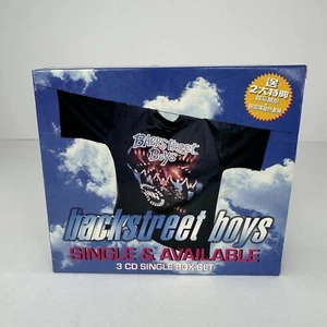 BACKSTREET BOYS SINGLES & AVAILABLE BOX CD 3PC - Imagen 1 de 5