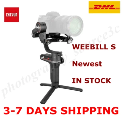 ZHIYUN WEEBILL S 3-Axis Gimbal Handheld Stabilizer Fr DSLR  Mirrorless CameraNEW - Image 1 of 4