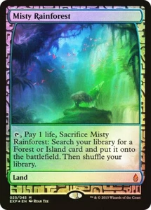 Misty Rainforest Foil Masterpiece Series: Zendikar Expeditions NM MTG - Picture 1 of 3