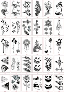 30 Blatt Kinder Mann Wasserdicht Körper Temporäre Tattoos Aufkleber Abnehmbar USA - Bild 1 von 6