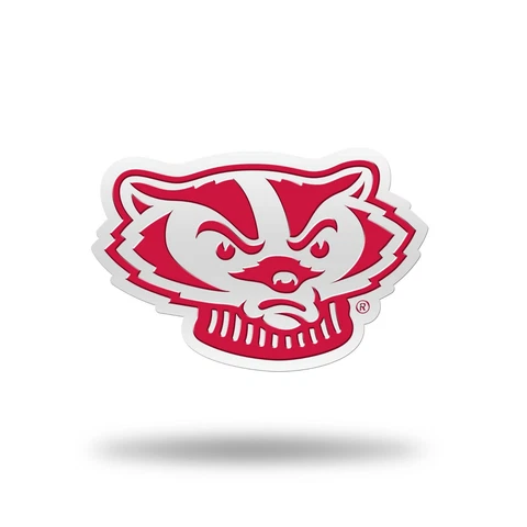 Wisconsin BadgersTeam Spirit Magnet. 4" x 2-1/2"   #528/935 Cover