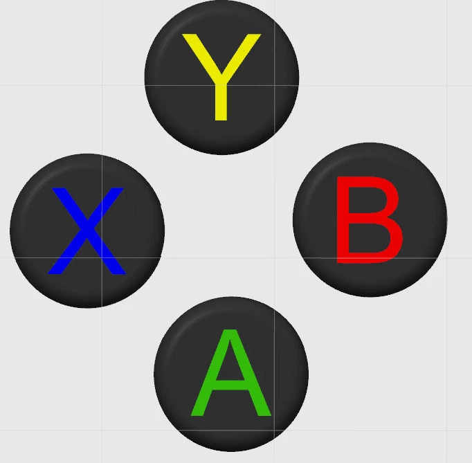 Gamesir Galileo G8+ Xbox and Switch Style removable Key caps - Image 1 of 4