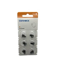 Rexton 3.0 EarTips for Bi Core / M-Core Li BTE RIC Models  XS Closed (6 Pack) - Picture 1 of 7