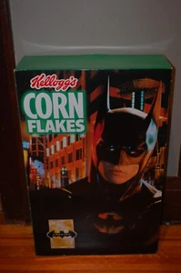Batman Forever Kellogg's Corn Flakes Promotional Box-Val Kilmer-26x17x6 inches - Picture 1 of 10