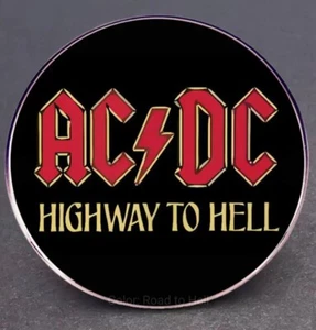 Music Lapel pin - Band Logo - AC DC Highway to hell - Free Au Post - Picture 1 of 3