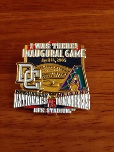 Washington Nationals 2005 Inaugural Game Pin "I Was There" Arizona Diamondbacks - Bild 1 von 1