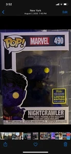 Funko POP! Nightcrawler #490 2020 convención de verano SDCC 2020 compartida - Imagen 1 de 2