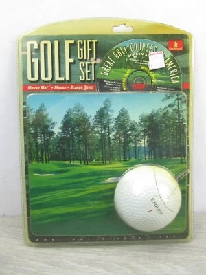 Handstands Golf Gift Set with Mouse, Mouse Mat, Screen Saver CD New - Image 1 of 4