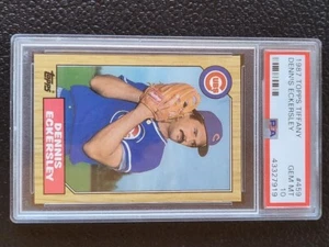 1987 Topps - Tiffany #459 Dennis Eckersley PSA 10 GEM MT - Picture 1 of 2