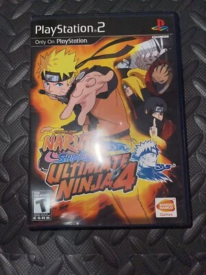 Naruto Shippuden Ultimate Ninja 4 (PlayStation 2, PS2) Falta manual - Probado Foto 1 de 4