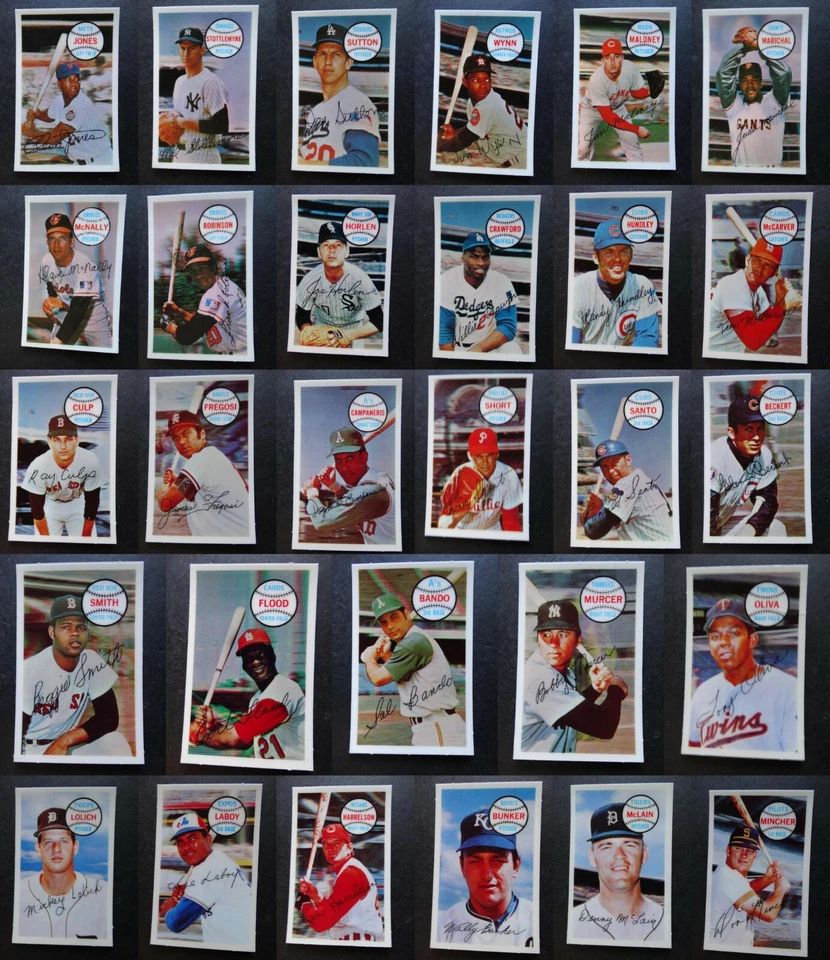 1970 Kellogg's 3-D Baseball Cards Complete Your Set You U Pick From List 1-75 - Image 1 of 1