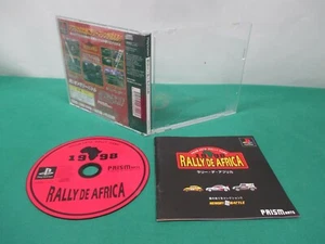 Playstation -- RALLY DE AFRICA -- JAPAN. PS1. GAME. 20911 - Picture 1 of 10