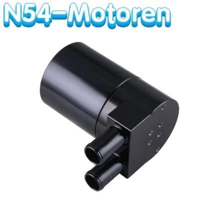 Aluminium oil catch tank can oil collector oil container for BMW N54 335i 535i - Image 1 of 4