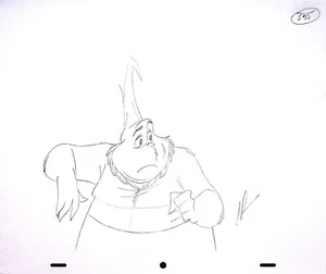 Lápiz Dibujado a Mano Dr. Seuss #NN Producción de Huevos y Jamón Green LEN SIMON - Imagen 1 de 1