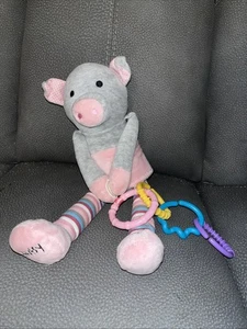 Scentsy Buddy Sidekick Pippy Pig Plush Nursery Scented Lovey Teether Toy - Picture 1 of 7