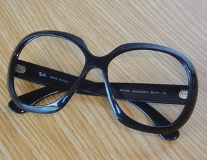 Ray-Ban RB 4098 Jackie Ohh II 601/71 Black glossy MINT frame ONLY-Defective lens - Picture 1 of 24