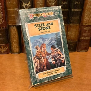 DragonLance: Steel and Stone, Meetings Sextet 5 First Edition - FREE SHIP at $50 - Picture 1 of 7