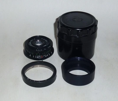 Industar-50-2 50mm f/3.5 Soviet Pankake Lens for M42 SLR cameras+Extention Ring - Image 1 of 4