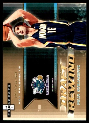 Peja Stojakovic 2006-07 Fleer Hot Prospects #DR-PS Hornets NBA LEIA FRETE GRÁTIS - Imagem 1 de 2