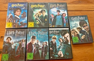 Harry Potter Filme in DVD - Collection - 7 Filme - Bild 1 von 2