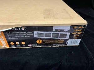 Cadet Under Cabinet Fan-Forced Heater 1800W UCH183T New In Open Box Dual Voltage - Picture 1 of 4